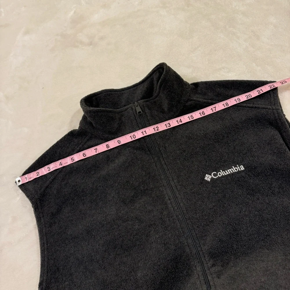 Columbia men’s grey fleece zip vest in size XXL - Picture 10 of 11